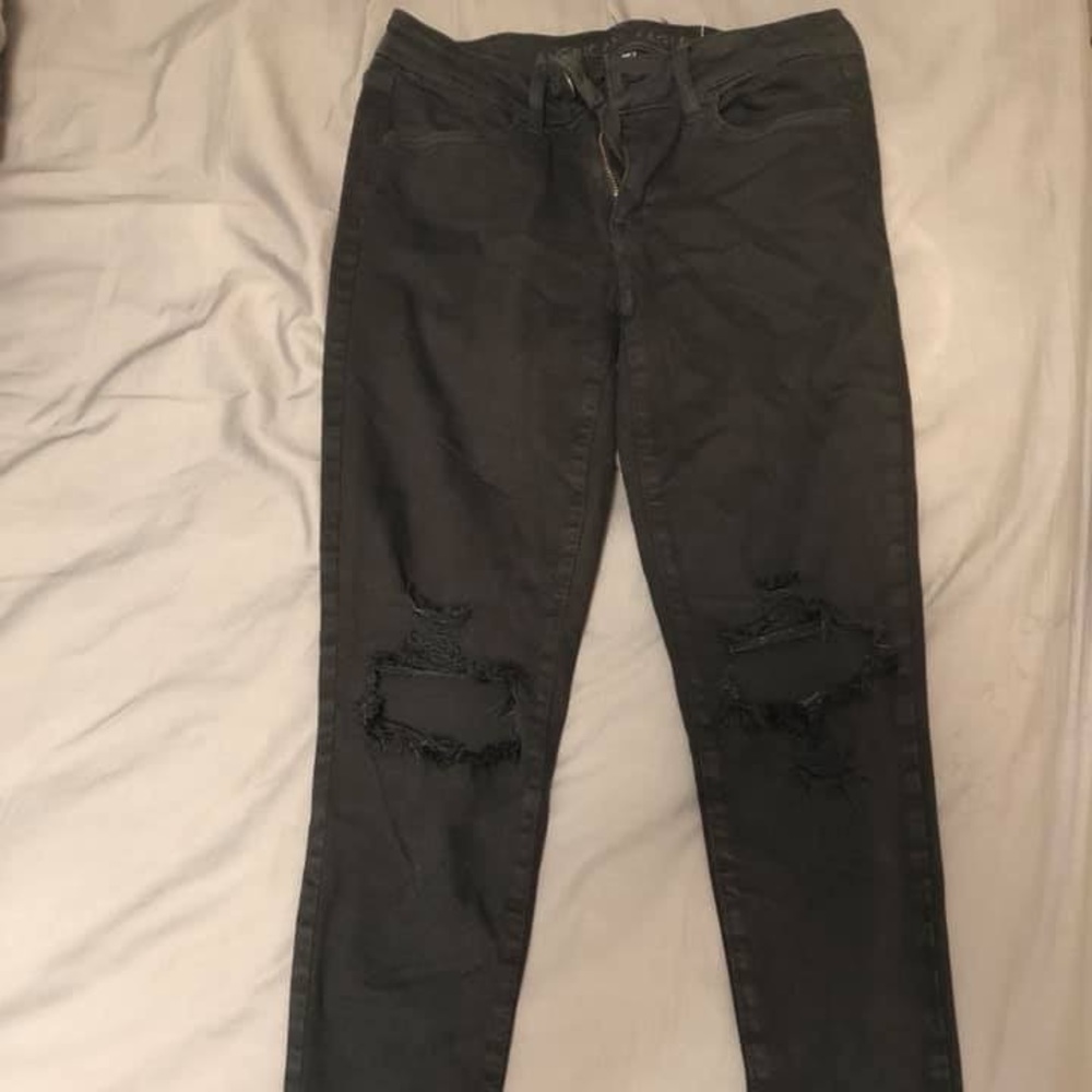 American Eagle Black Jeggings
